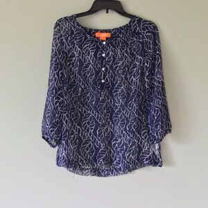 Joe Fresh Sheer Blouse